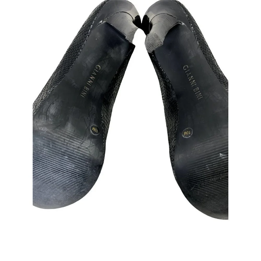 Gianni Bini Women's Black Heels - Picture 6 of 6